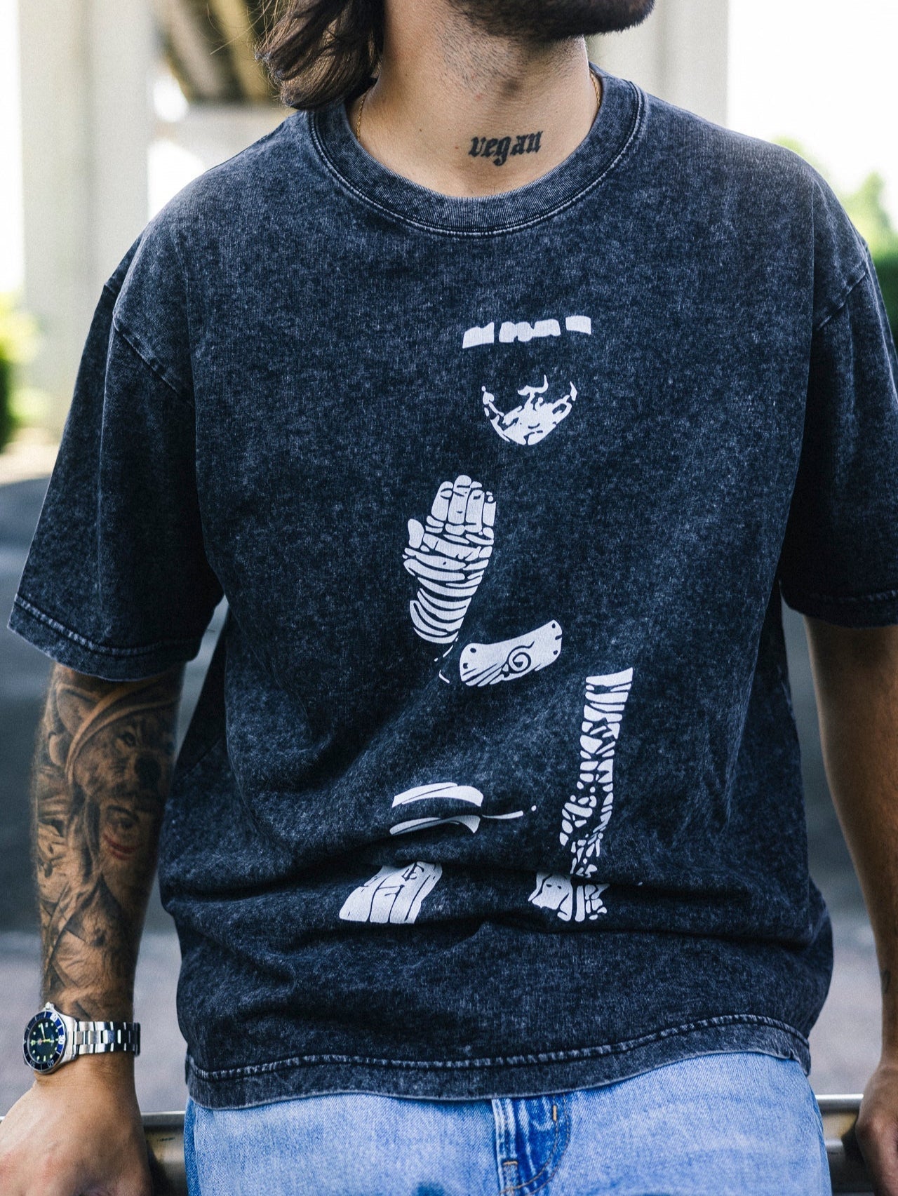 Rock Hard Vintage Oversized Tee
